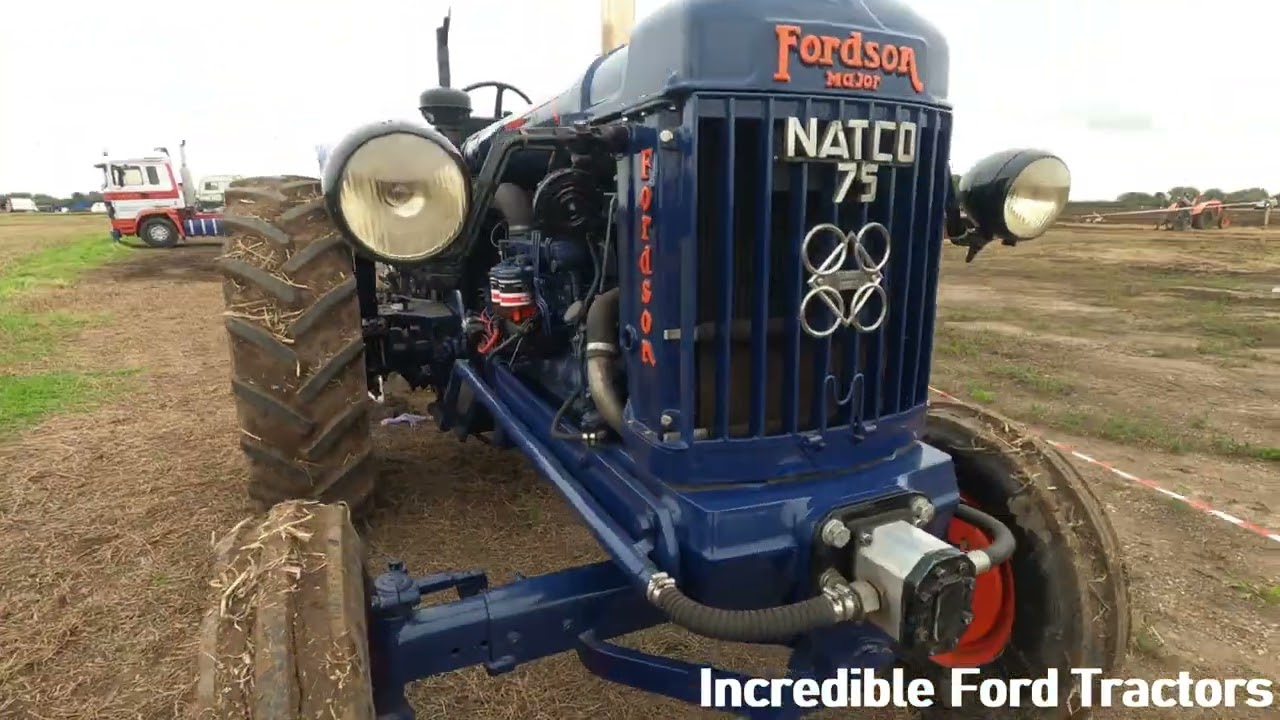 Fordson Major E27N NATCO 75 BSD 7.5 Litre 6-Cyl Diesel Tractor (120 HP)