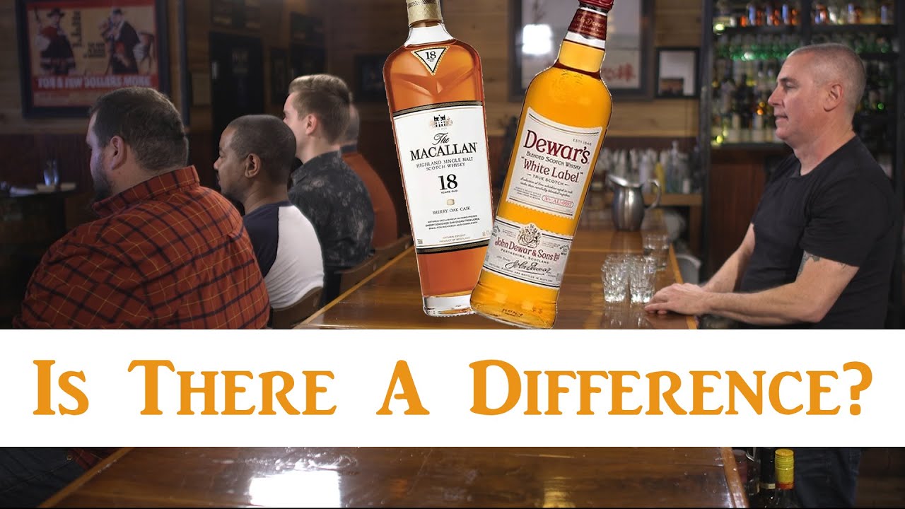 Expensive Scotch VS Cheap Scotch Blind Taste Test