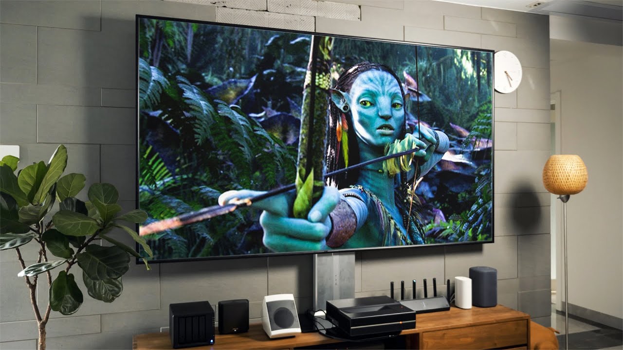 爱上在家看电影 山水超短焦投影仪体验 | SANSUI projector Review