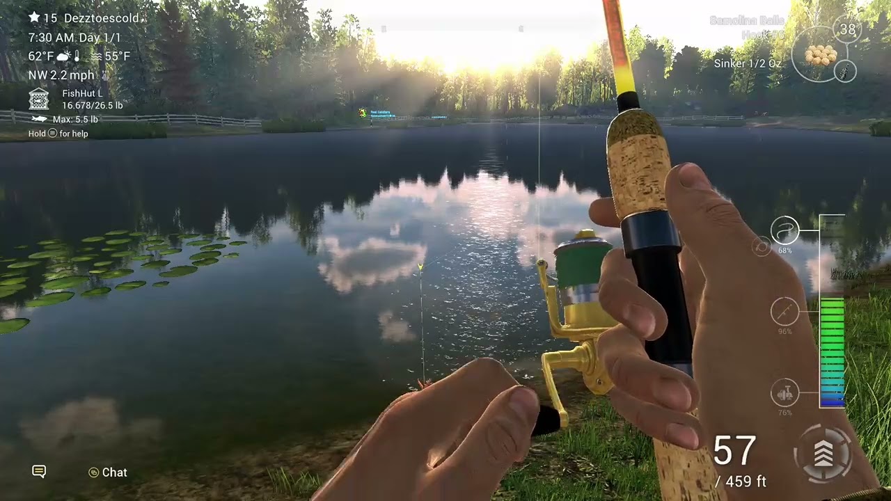 Slamming them on fishing plant