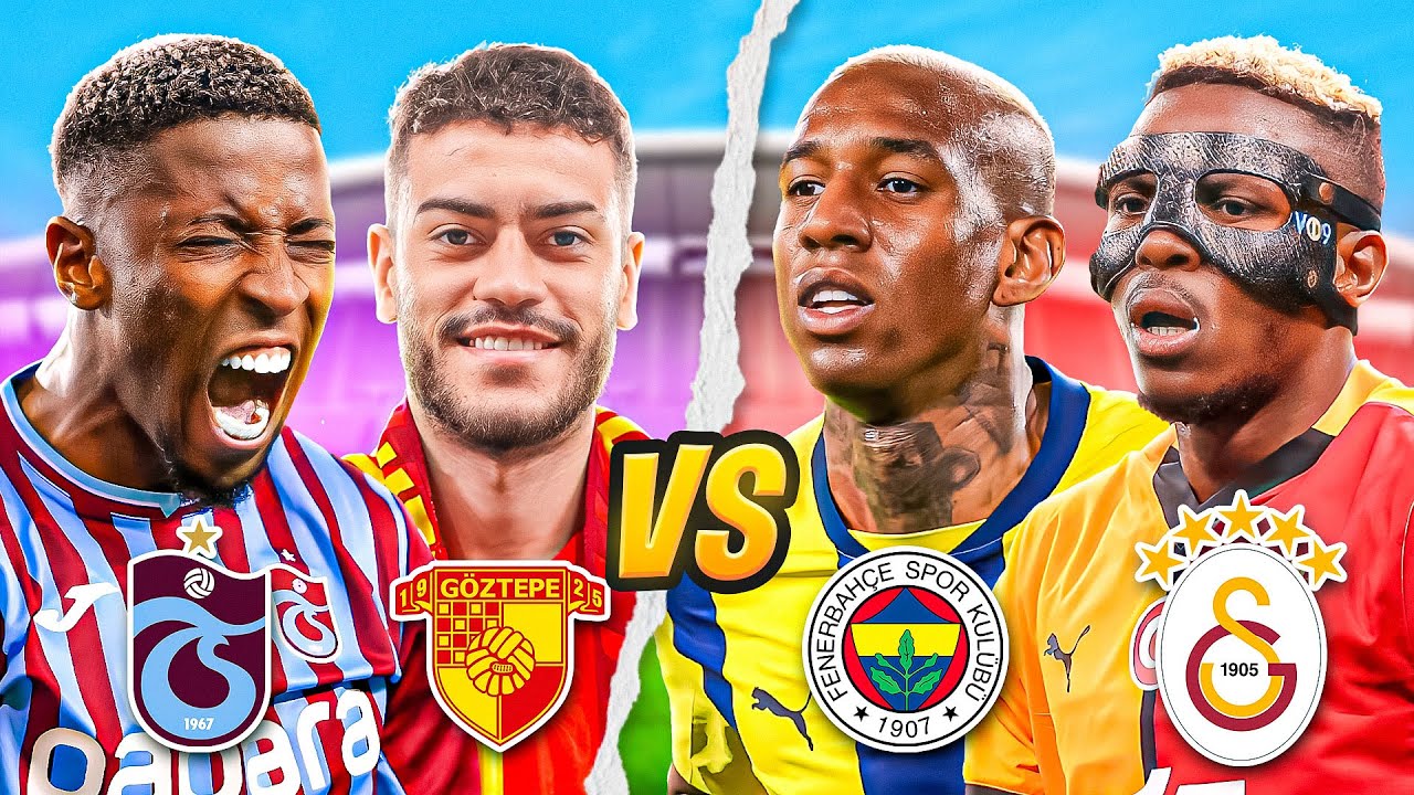 ANADOLU YILDIZLARI ÜÇ BÜYÜKLERE KARŞI/FC25 KARİYER MODU