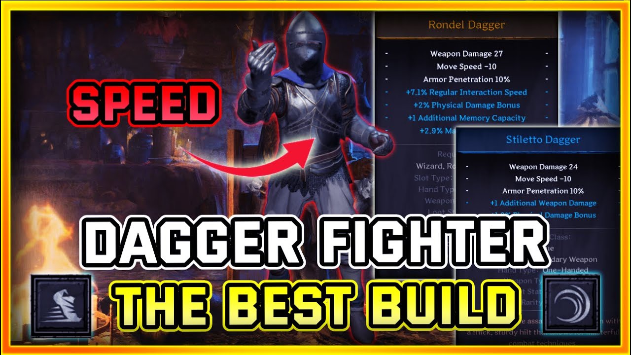 The BEST Fighter Build is Dual Wield Daggers! Complete Solo Guide for Dark and Darker