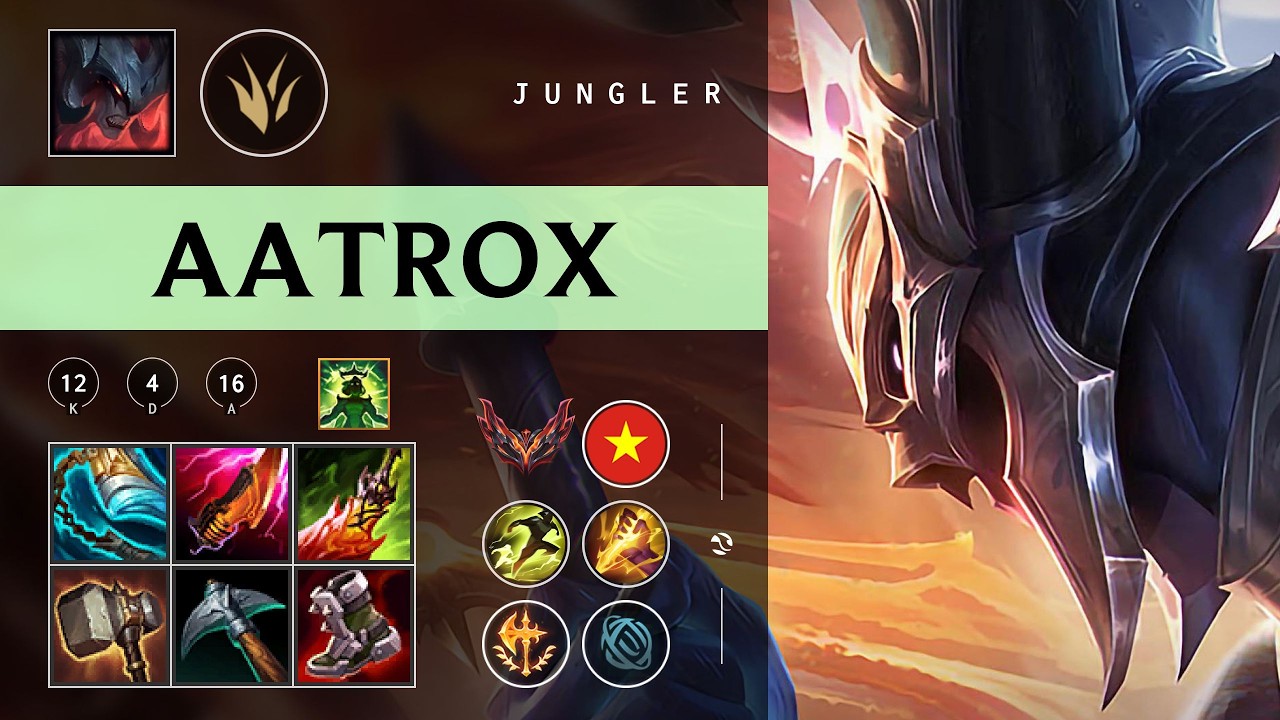Aatrox Jungle vs Jayce - VN Grandmaster Patch 26.04