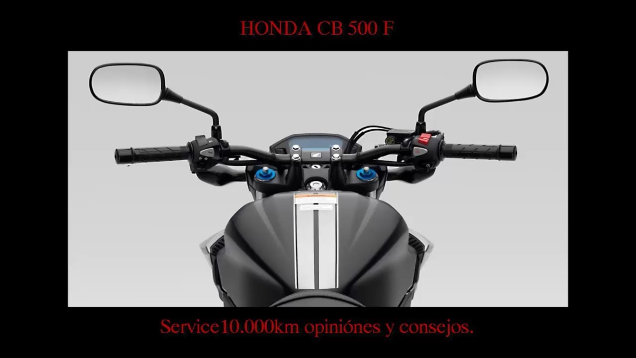 HONDA CB 500F Service 10.000km opiniones y consejos
