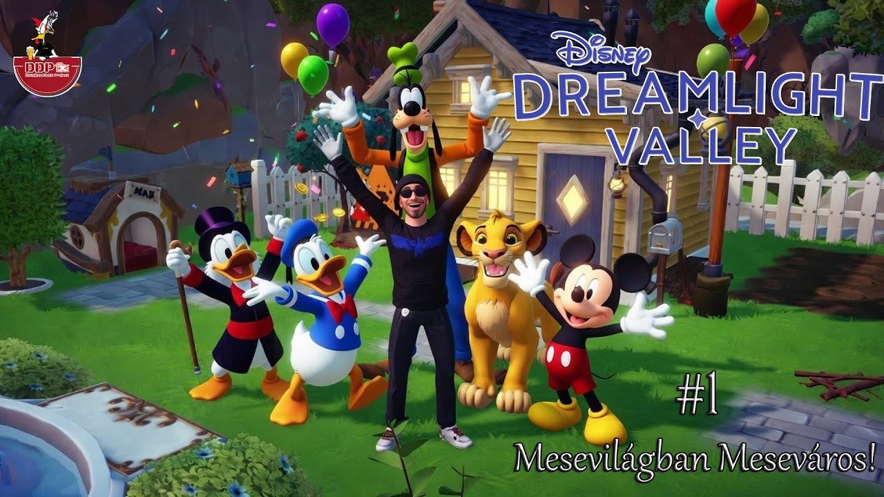Disney Dreamlight Valley | Magyar nyelven | #1 Mesevilágban Meseváros