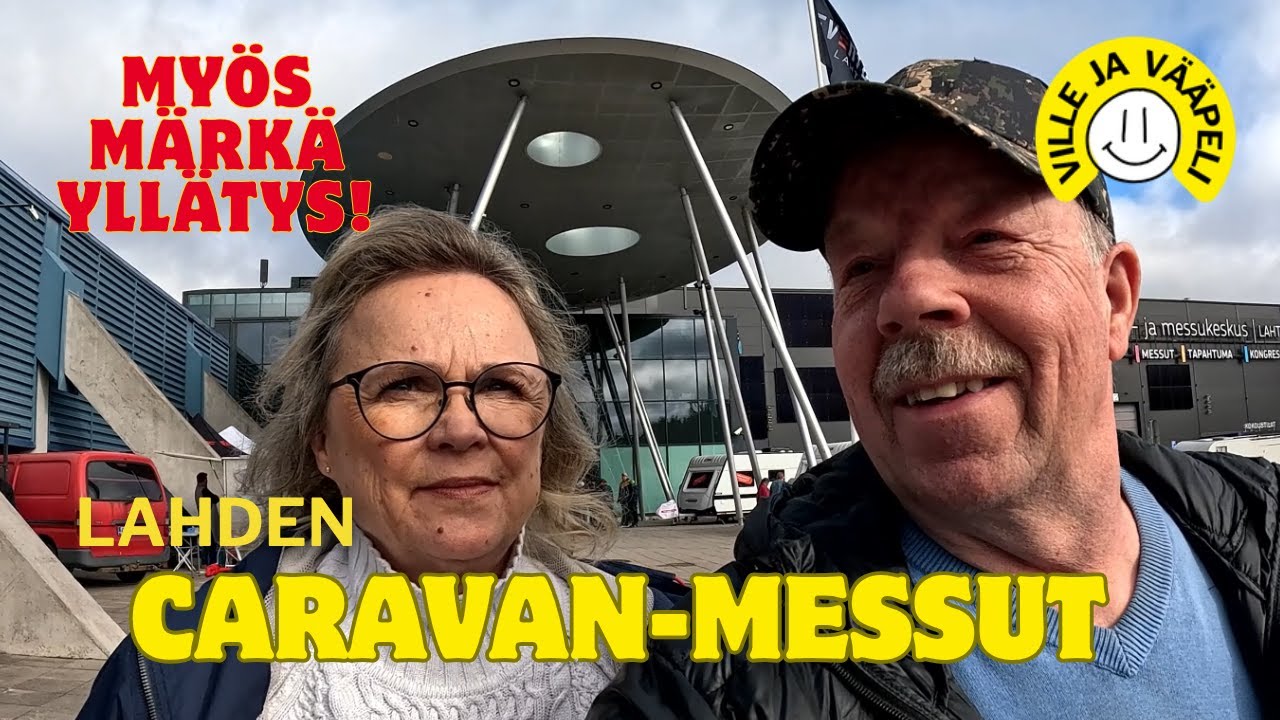 VILLE JA VÄÄPELI CARAVAN-MESSUILLA ja hometta autossa😏