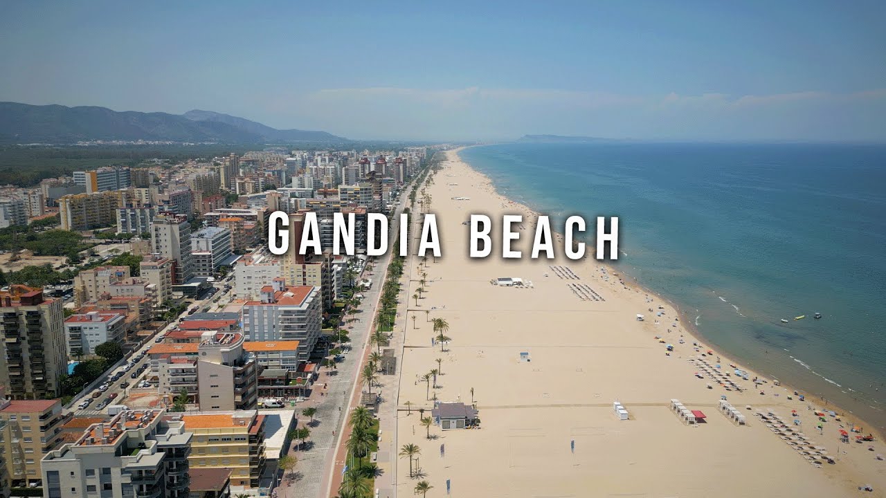 Gandia Beach Spain 🇪🇸 | Best of Valencian Region 4K