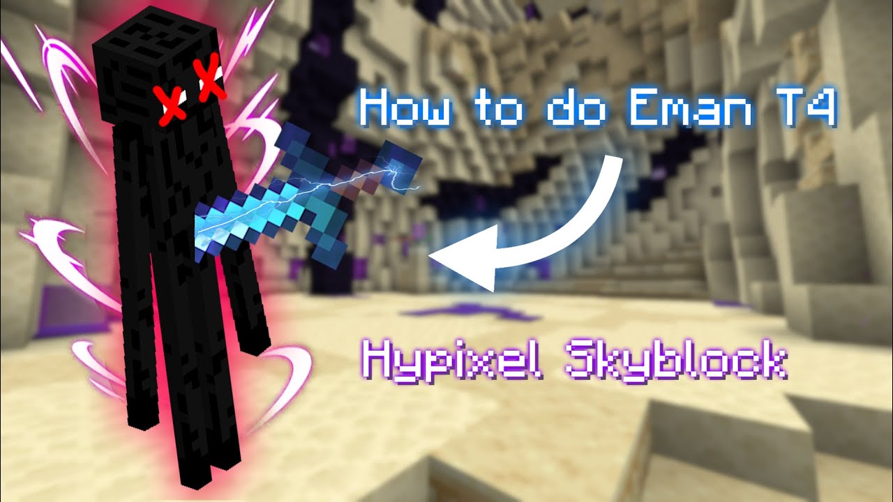 Как сделать ENDERMAN SLAYER T4 в Hypixel Skyblock!