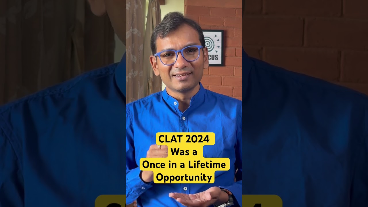 CLAT 2024 was a Once in a Lifetime Opportunity! #clat2024 #clatpreparation #protalentdigital #shorts