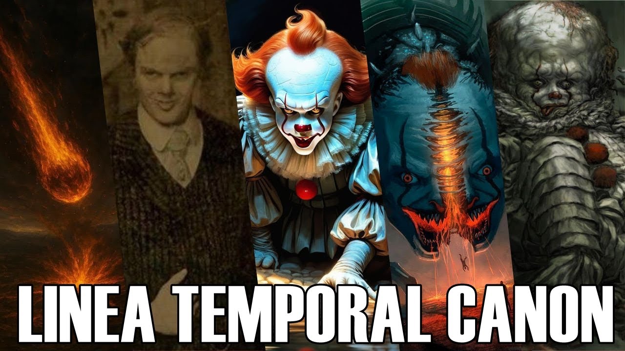 IT PENNYWISE: Linea CANON de Novela y Universo Cinematográfico