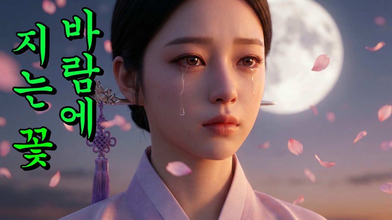 가슴을 적시는 애절한 그리움, '바람에 지는 꽃'   #트로트감성 #애절한발라드 #그리움 #인연   #눈물주의   #2026신곡   #K_Ballad