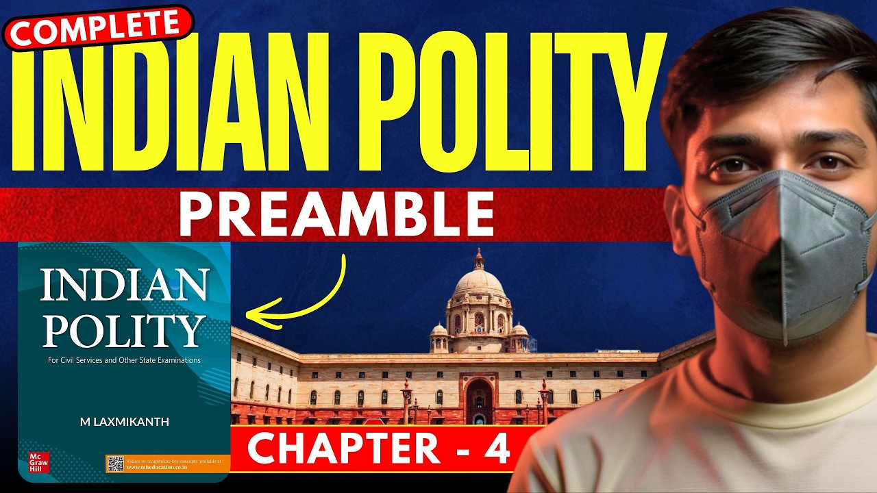 INDIAN POLITY | PREAMBLE | UPSC UGC NET JRF | By Manish Chaudhary