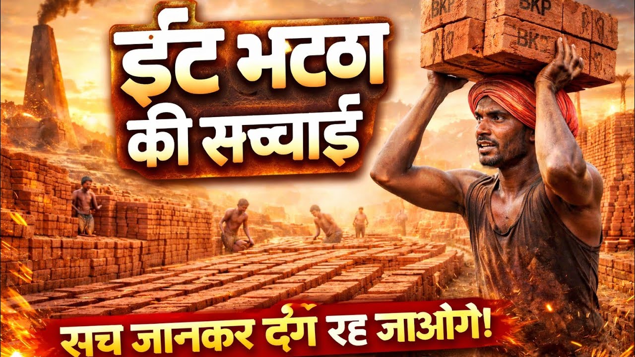 ईंट भट्ठा की सच्चाई | Brick Making Process Documentary | From Mud to Brick