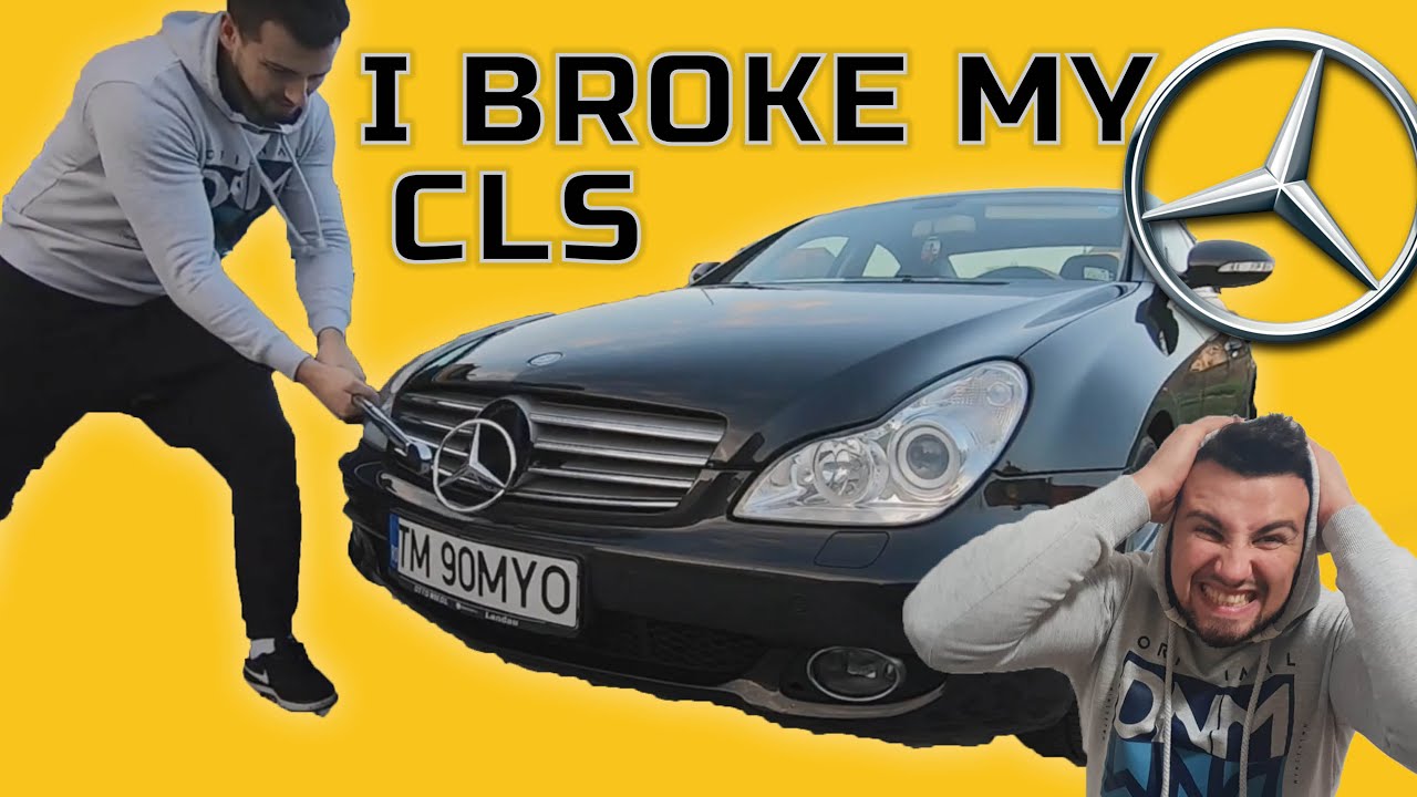 Mercedes-Benz CLS w219🔥🔧 Front grill upgrade, AMG look//Inlocuire grila veche la CLS
