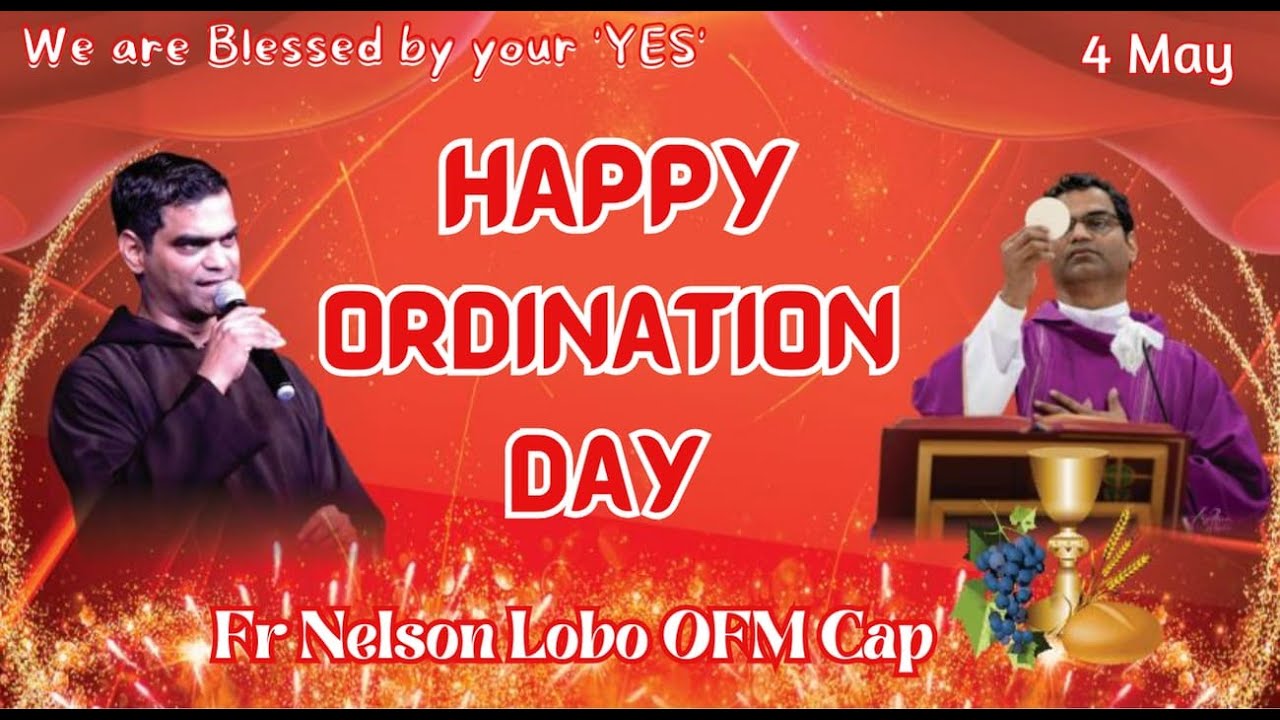 Ordination Anniversary of Fr. Nelson Lobo OFM Cap
