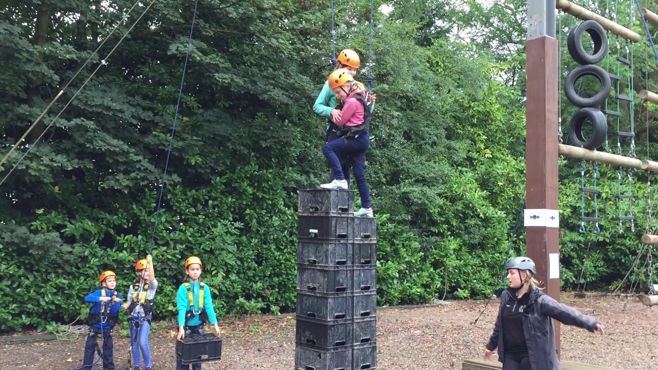 Crate Stacking at Blackwell Adventure, September 2017