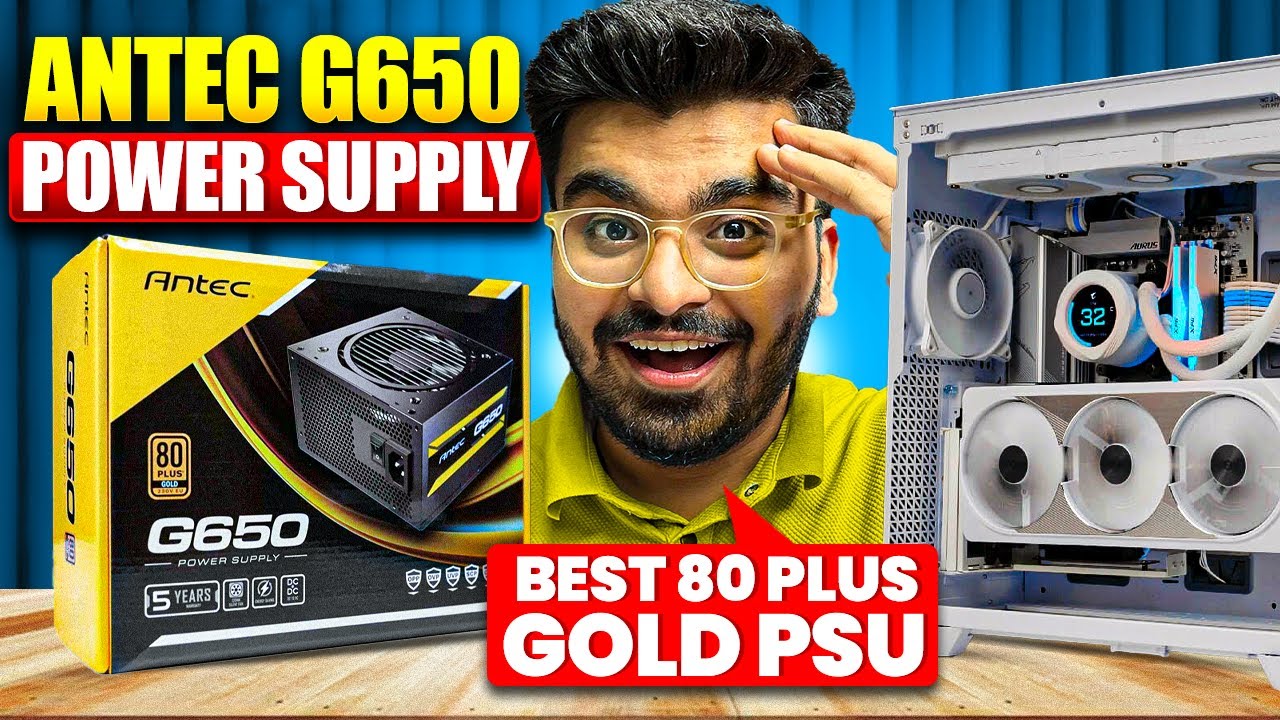 Antec G650 Gold 650 Watt 80 Plus Gold Certified Power Supply Unboxing & Review! Are Antec PSU Good?