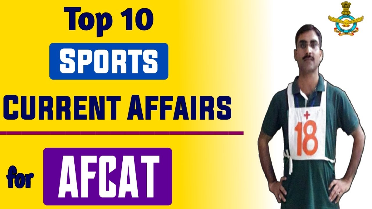 Top 10 Sports Current Affairs | AFCAT 2 2021 | AFCAT GK | AFCAT 2021 Preparation | Education Circuit