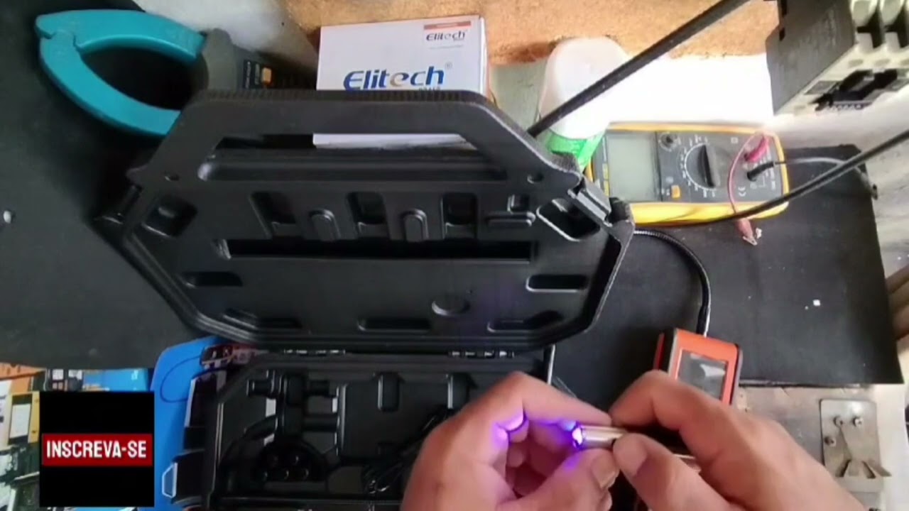 Detector de Vazamento de Gás. Elitech Brasil. #ferramentas
