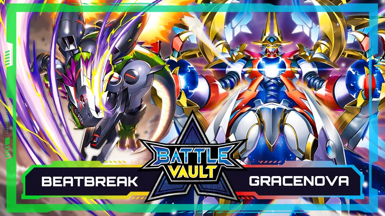 Beatbreak Glowing Dawn VS GraceNovamon TS | BATTLE VAULT BT25 | Digimon Card Game & TCG