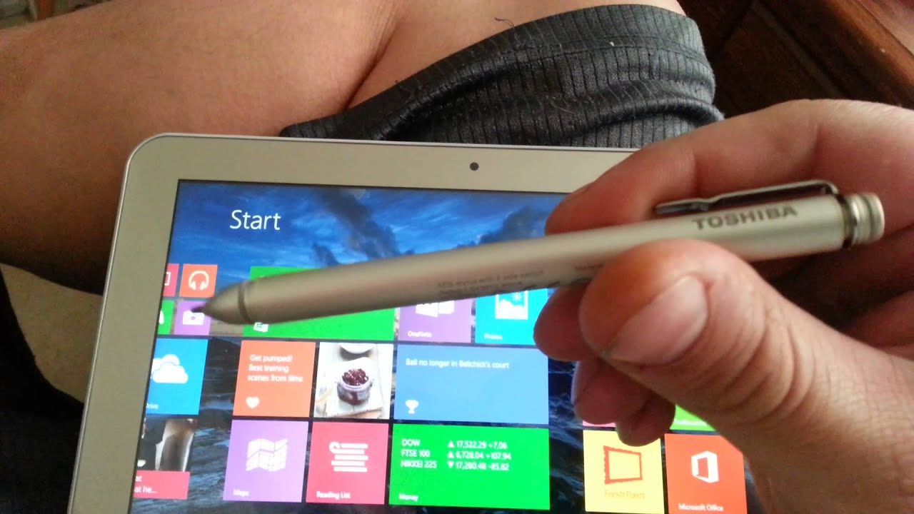 Toshiba encore 2 write review