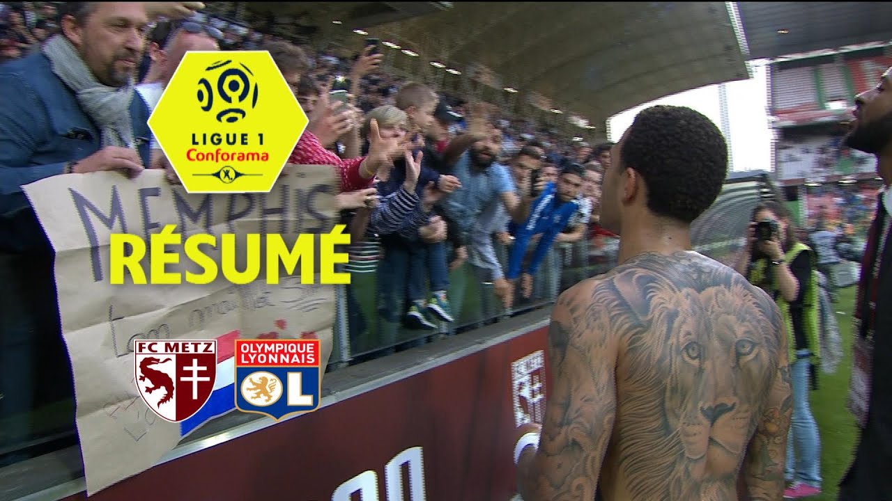 FC Metz - Olympique Lyonnais ( 0-5 ) - Résumé - (FCM - OL) / 2017-18