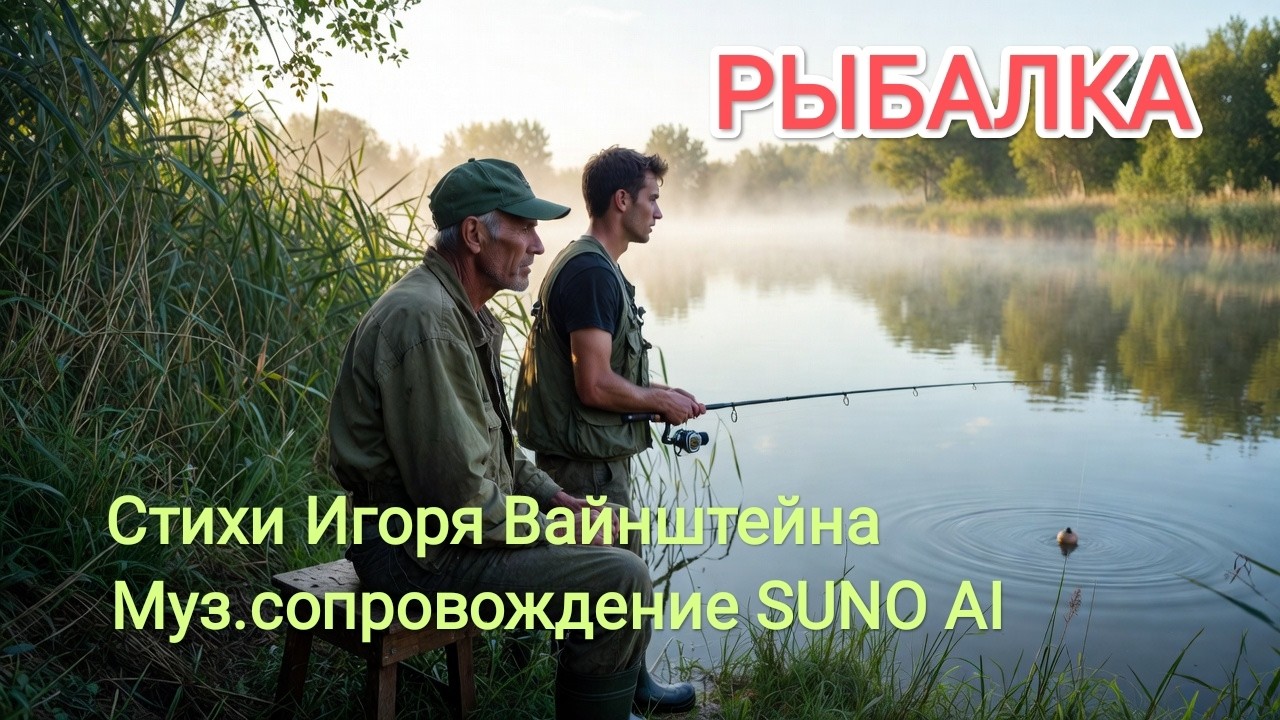 РЫБАЛКА. Шуточная песня.
