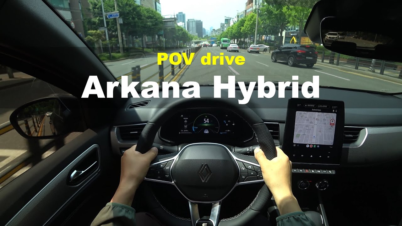 2024 Renault Arkana E-tech hybrid POV drive