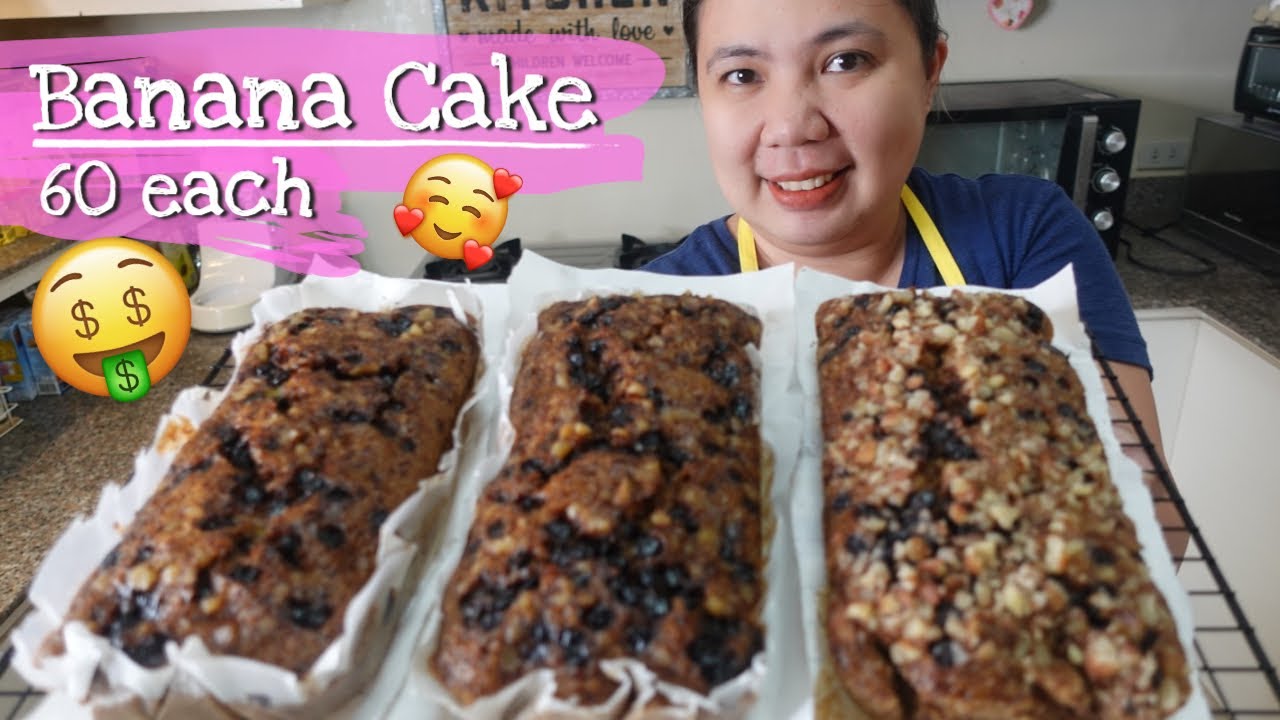 BANANA LOAF CAKE pang Negosyo | No Bake Moist Banana Cake Recipe for Business with Costing