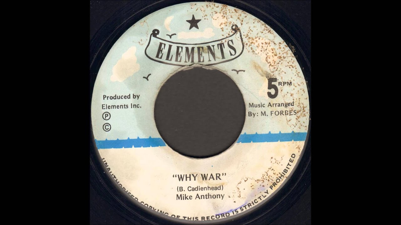 Mike Anthony - Why War