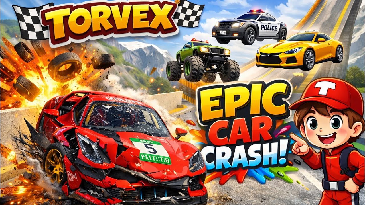 Car Crashes marathon 2026 -BeamNG Drive | Torvex