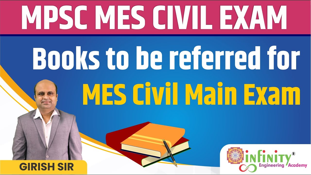 MPSC MES Civil Exam | Books To Be Referred For MES Civil Main Exam | Best Books For MES Civil