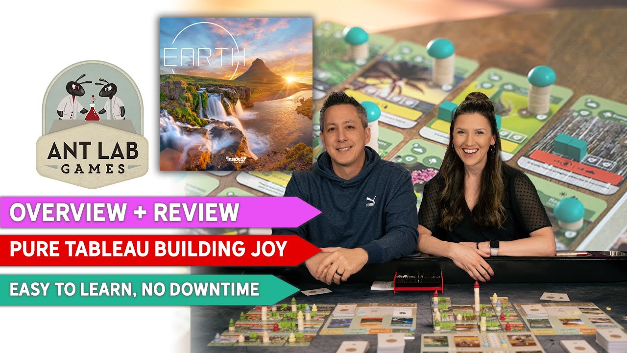 Earth Board Game Review - Tableau builder of the year?