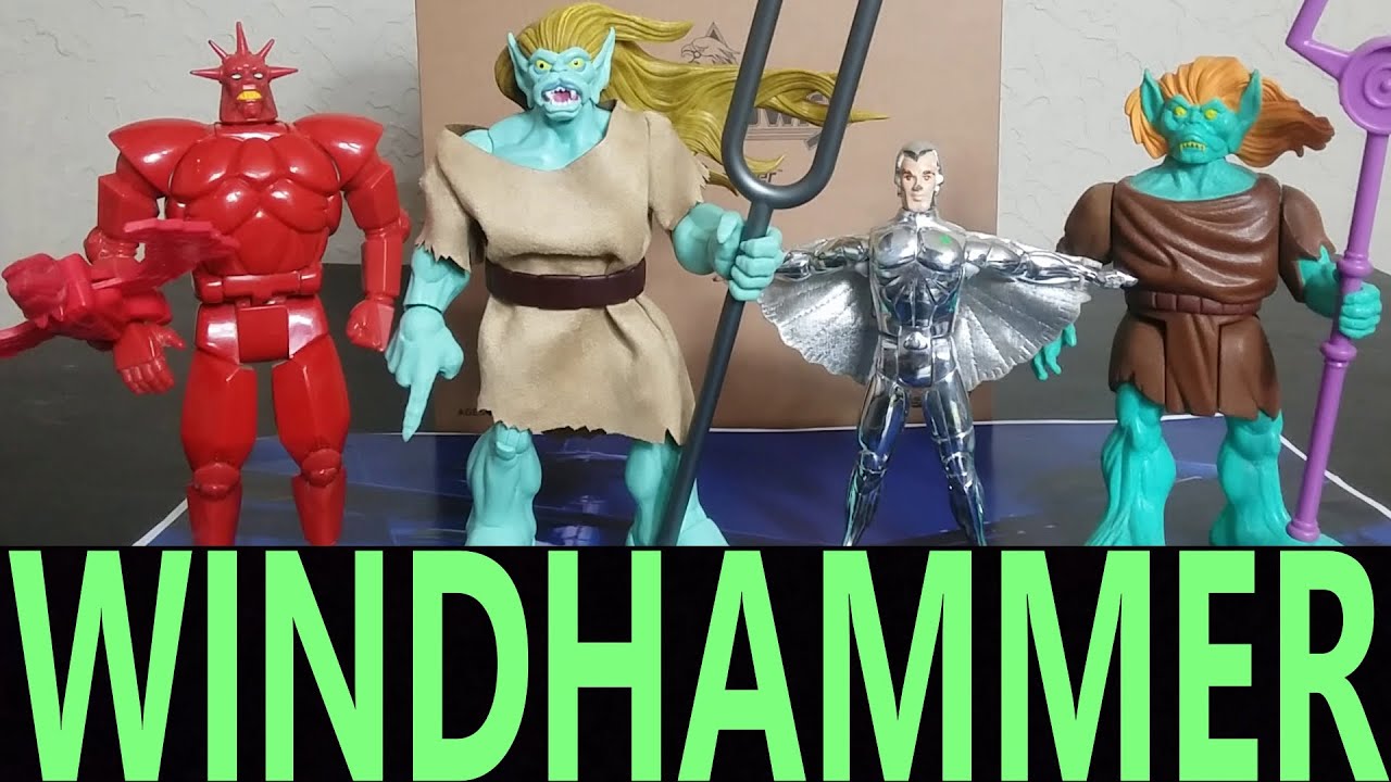 SUPER 7 WINDHAMMER SILVERHAWKS ULTIMATES REVIEW AND COMPARISONS