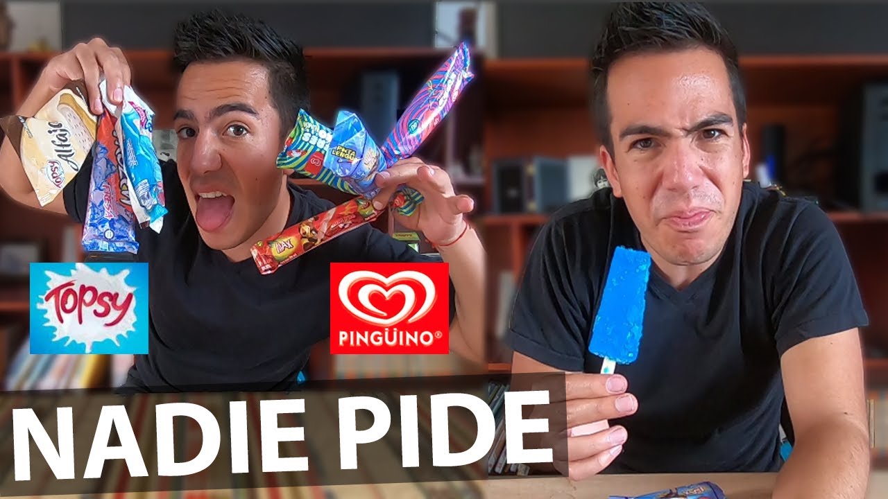 Probando helados que casi NADIE PIDE!