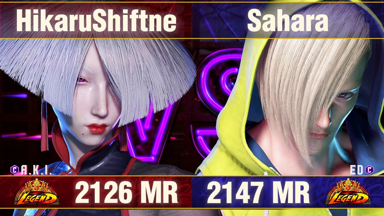 【スト6】ひかる vs さはら. (アキ vs エド) SF6 Hikaru vs Sahara (Aki vs Ed)