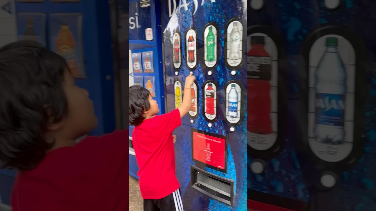 Dasani Vending Machine - Diet Coke for loong #dietcoke #dasani