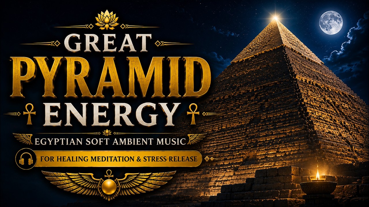 Great Pyramid Energy for Stress Relief at 528 Hz | Music for Meditation and Deep Sleep
