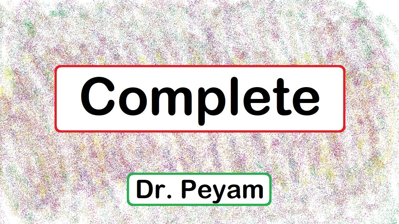 Completeness