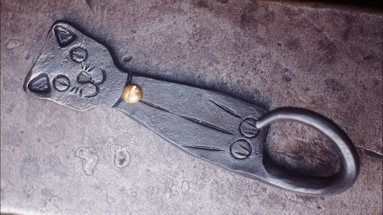 How to forge a Cat! - Blacksmithing