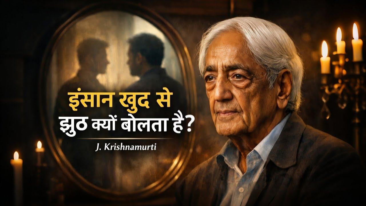 Why Truth Scares Us More Than Lies — Jiddu Krishnamurti on the Human Mind