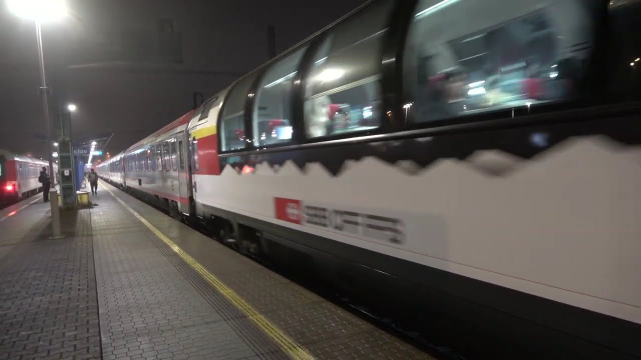 EuroCity 107 Porta Moravica příjezd Břeclav