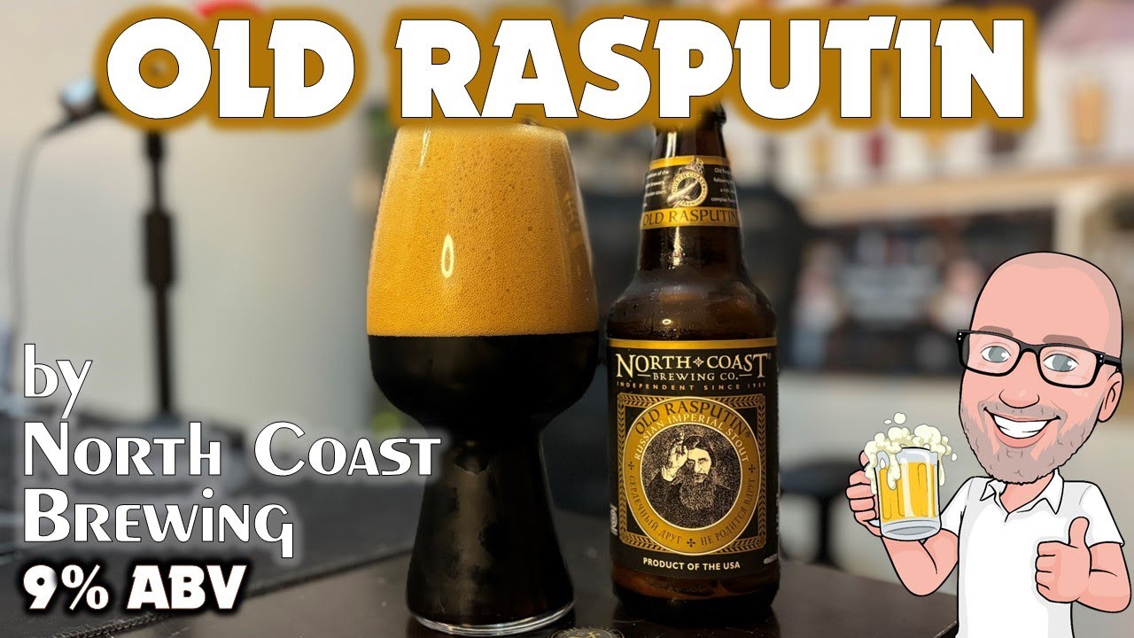 𝗢𝗹𝗱 𝗥𝗮𝘀𝗽𝘂𝘁𝗶𝗻 by 𝐍𝐨𝐫𝐭𝐡 𝐂𝐨𝐚𝐬𝐭 𝐁𝐫𝐞𝐰𝐢𝐧𝐠 (THE Russian Imperial Stout!?)