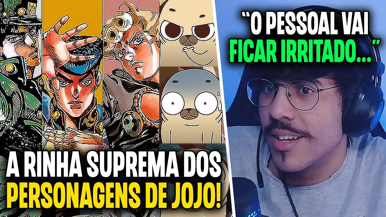ESCOLHENDO O PERSONAGEM MAIS FORTE DE JOJO (ft. @HeyPurin) | Cortes do Michi