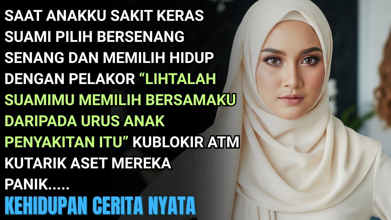 SAAT ANAKKU SAKIT SUAMI PILIH BESENANG SENANG DENGAN GUNDIKNYA, BOSAN HIDUP DENGANKU- KUHANCURKAN