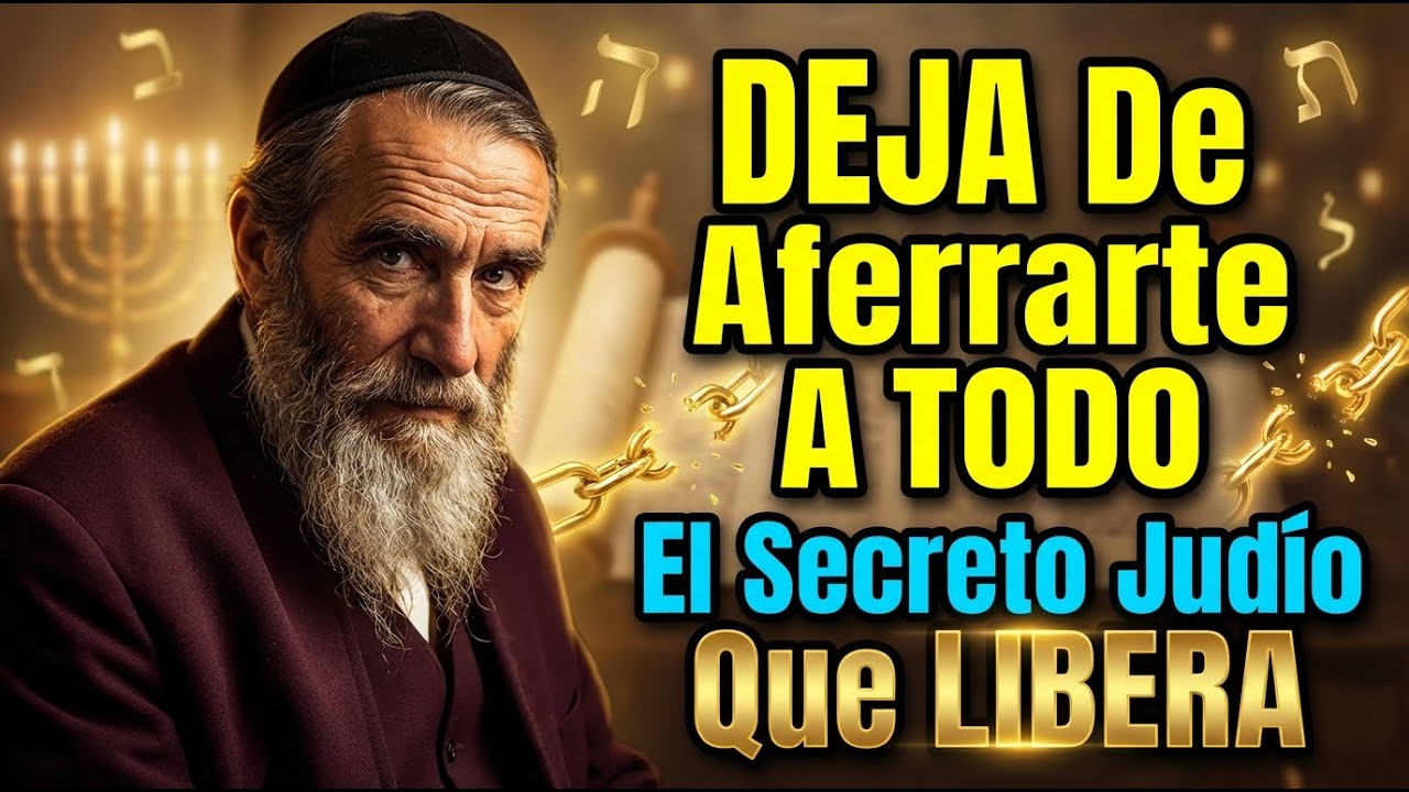 DEJA De Aferrarte A TODO — El Desapego INTELIGENTE Judío Que Libera (Sabiduría Brutal)