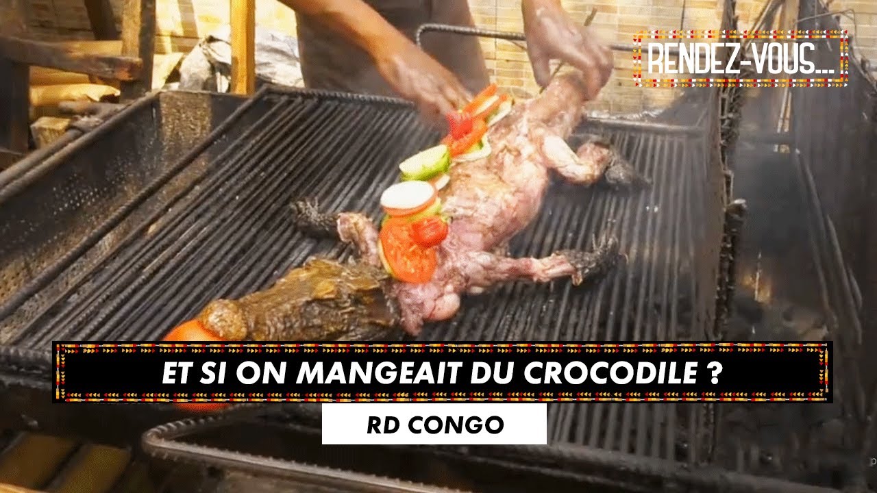 Manger du crocodile - RENDEZ-VOUS EN RDC (26/04/20)
