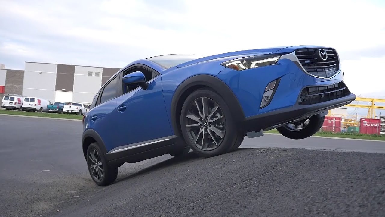 Mazda Cx-3 Awd diagonal test