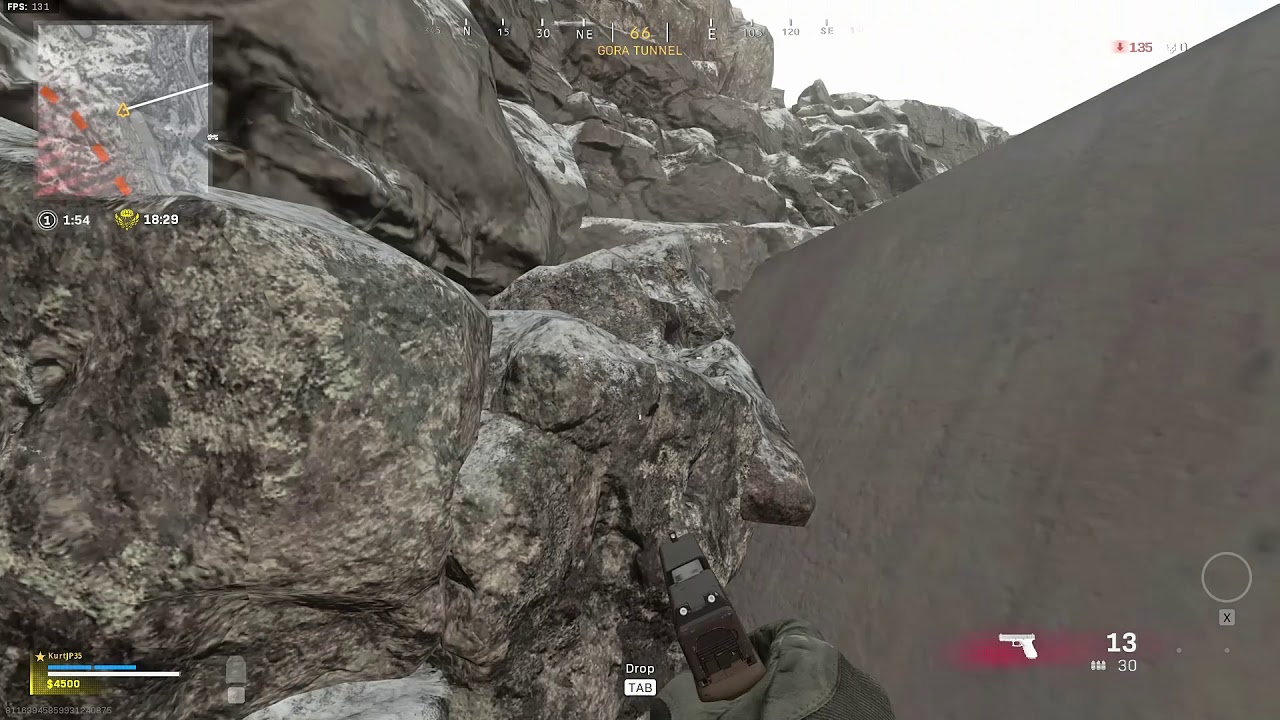 CoD Warzone - Secret tunnel climb north of Dam