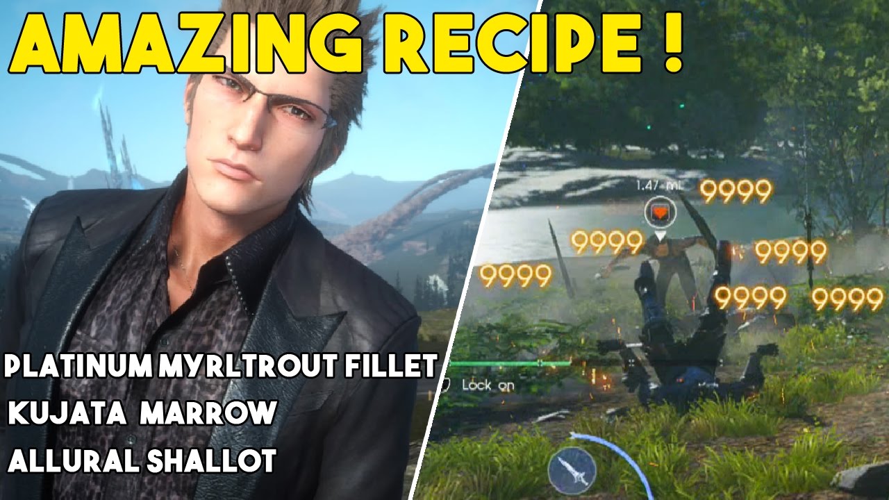 Final Fantasy XV How To Make Golden Tail Soup (+Ingredients Locations) FFXV